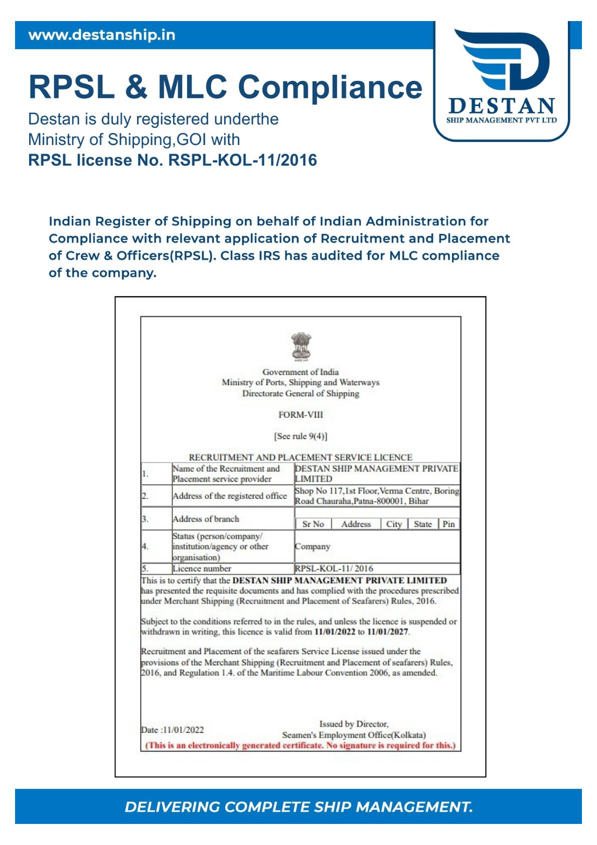 Certificate 4