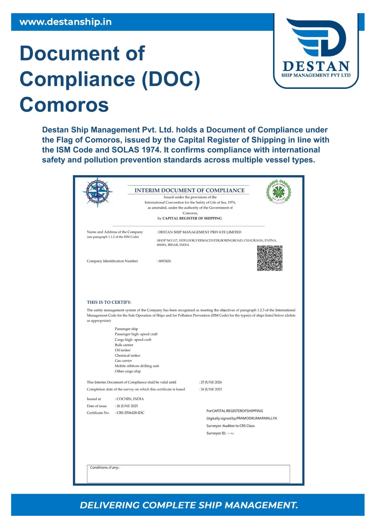Certificate 9
